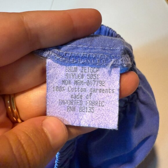 Fresh Produce Women 1X Pull On Pants Cropped High Waisted Blue Tapered Leg NEW - Picture 5 of 10